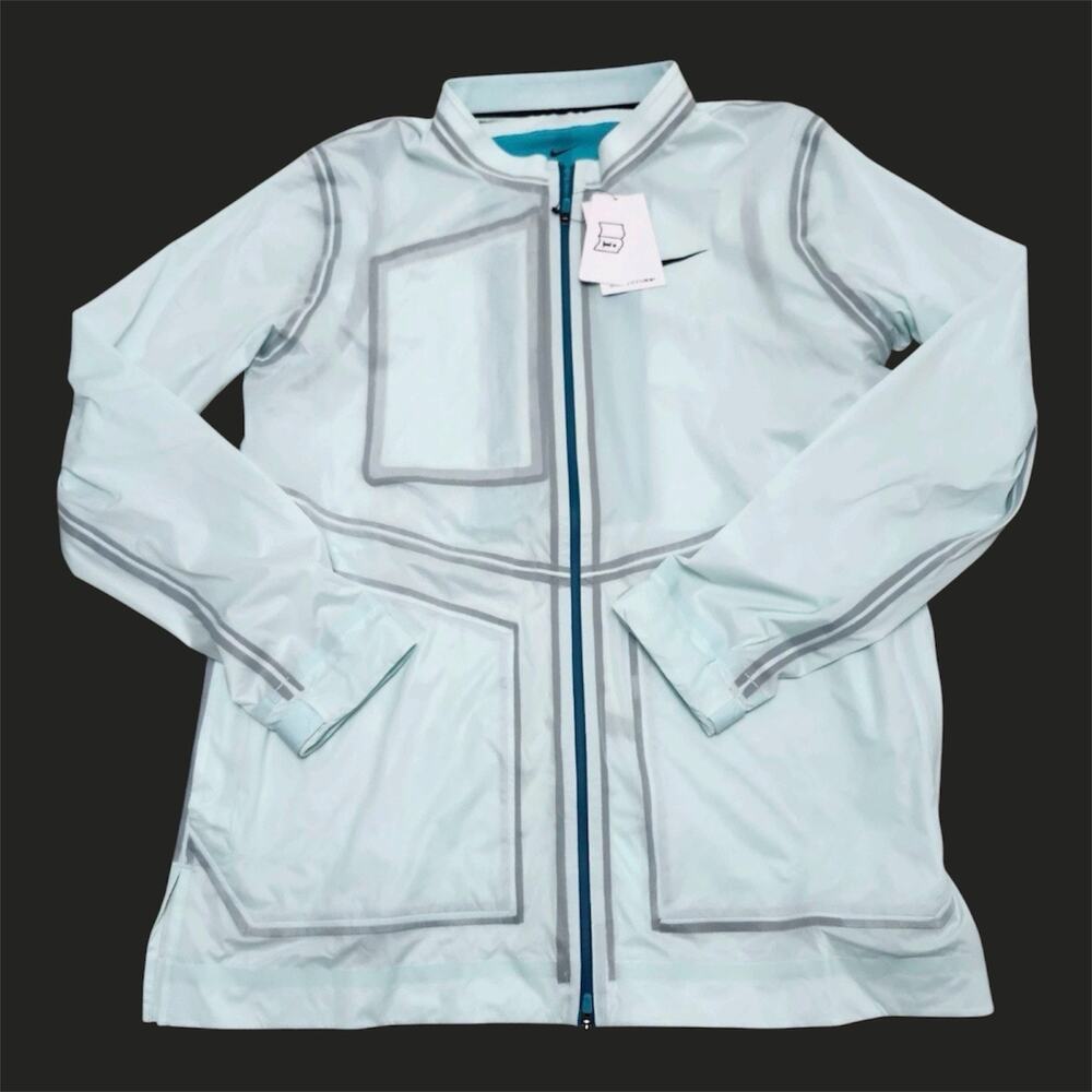 Nike Sample Storm-FIT ADV Waterproof Golf Jacket Men’s Medium Mint Green